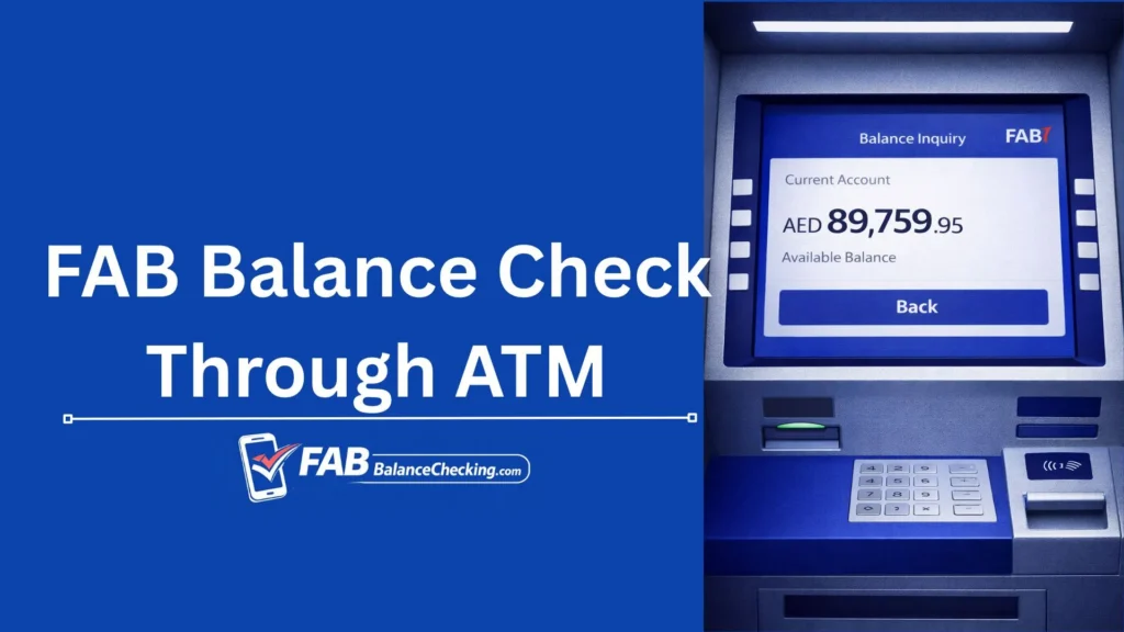 ATM Balance Inquiry Screen showing available balance