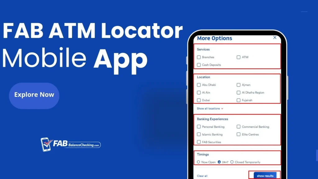 FAB ATM Locator - Mobile App