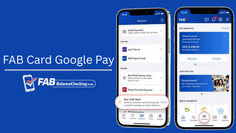 FAB Card Google Pay